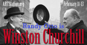 Randy Otto is Winston Churchill